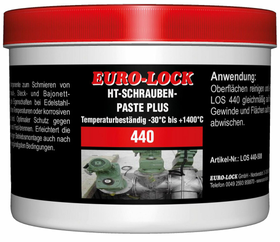 Euro-Lock HT-Schraubenpaste Plus LOS 440 500g Dose NEU