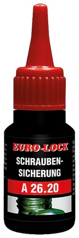 Euro-Lock Schraubensicherung hochfest A 26.20 10g Dosierflasche NEU