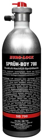 Pulvérisateur dair comprimé Euro-Lock SB 700, Sprüh-Boy 700 300ml, rechargeable NEUF