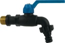 Auslaufkugelhahn-PA 1/2"" mit Steckkupplung NEU