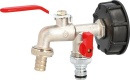 IBC Adapter mit doppel Auslaufkugelhahn 1/2"",...
