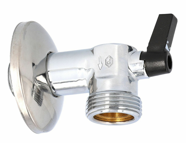 Puteus appliance connection ball valve with backflow preventer 1/2"" NEW