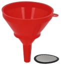 Reilang Trichter mit Sieb D: 100mm, aus Polyethylen NEU
