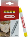 Oregon Signierkreide gelb, Länge 120mm, D: 12mm VPE...