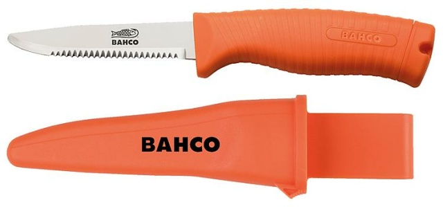 Bahco Emergency Knife 1446-FLOAT 226mm long, Blade 102mm Flourescent Handle NEW