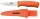 Bahco Emergency Knife 1446-FLOAT 226mm long, Blade 102mm Flourescent Handle NEW