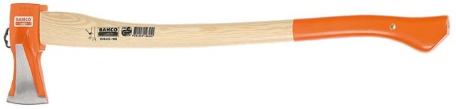 Bahco Splitting Axe SUS-2.0-800 800mm long, 2400g ash handle, metal ring wedge NEW