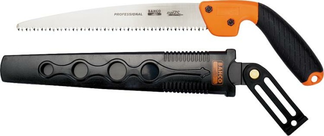 Bahco Scie à élaguer 5124-JS-H Denture JS, lame 240mm avec étui NEUF