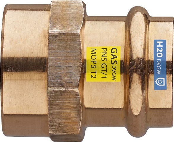 Frabo Frabopress- Combi Junta de transición de contorno en V con IT DN25 1""x28mm NUEVO