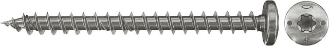 Vis à panneaux daggloméré Fischer Power-Fast 3.5x12 HK A2 VG TX, PU 200 NEW