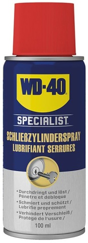 WD-40 Lock Cylinder Spray Specialist, 100ml Spray Can NEW