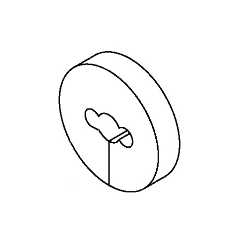 Heat protection pane perforated H50 - 300 3869330 NEW