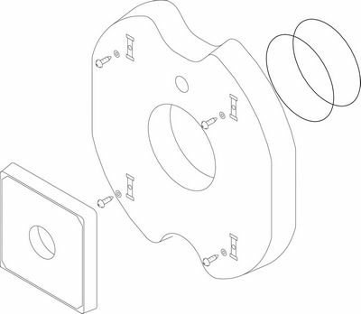 Izolacja termiczna Br Door GE315 Board607 63002419 NEW