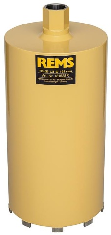 Couronne de carottage Rems TDKB LS 182x320xUNC 1 1/4 NEUF