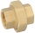 Effebi screw connection brass DN40 (1 1/2"") IGxIG conical sealing NEW