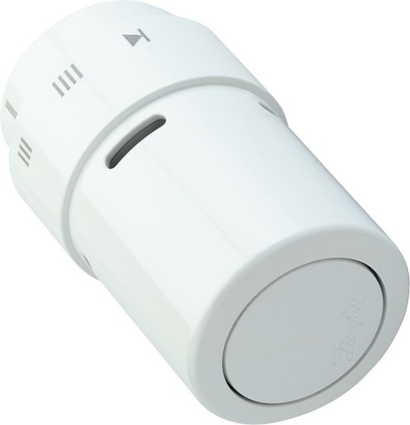Tête thermostatique Danfoss RAX, couleur RAL 9016, blanc blocage du zéro NEUF