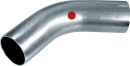 Eurotubi C-Stahl Pressfitting M-Kontur Passbogen 45°...