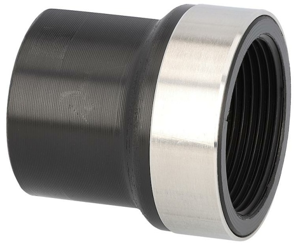 Valsir PE welding socket DN56 x DN50(2"") IG NEW