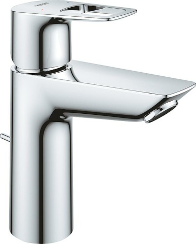 Grohe Bauloop M-Size basin mixer with 106 mm projection chrome with pop-up waste NEW