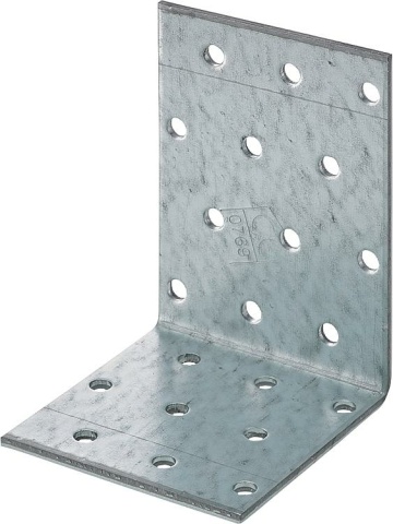 Spax geperforeerde plaathoek, ongelijk formaat 60x40x60x2.5 NIEUW