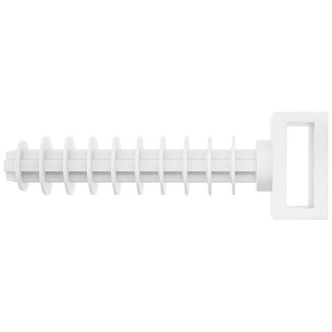 Ancrage de collier de câblage Fischer FCTP-W plastique blanc PU 100 NEW