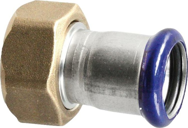 Evenes stainless steel pressfitting M-contour connection fitting Ø 28x DN40 (1 1/2"") NEW