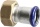 Evenes stainless steel pressfitting M-contour connection fitting Ø 28x DN40 (1 1/2"") NEW