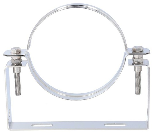 Wolf Wandhalter DN125, verstellbar, edelstahl 2651662 NEU