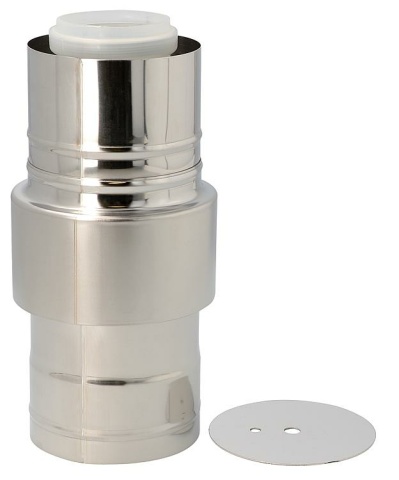 Wolf Zuluftstutzen DN60/100 250mm, edelstahl 2651912 NEU