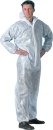 Mensch Overall mit Kapuze atmungsaktiv PP-Vlies,...