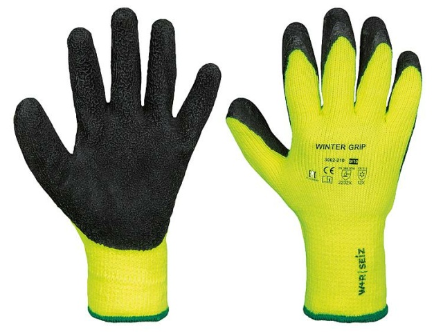 W R WINTER GRIP cold protection gloves size L NEW