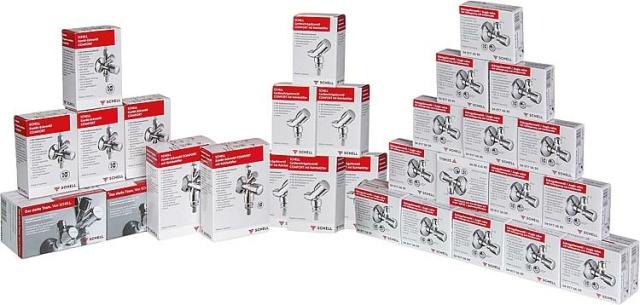 Schell Aktionspaket Sanitärventile 34-teilig NEU