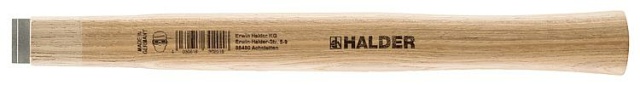 Manico di hickory HALDER® per mazza SUPERCRAFT, Ø 80 mm, 800 mm / 4 kg NUOVO