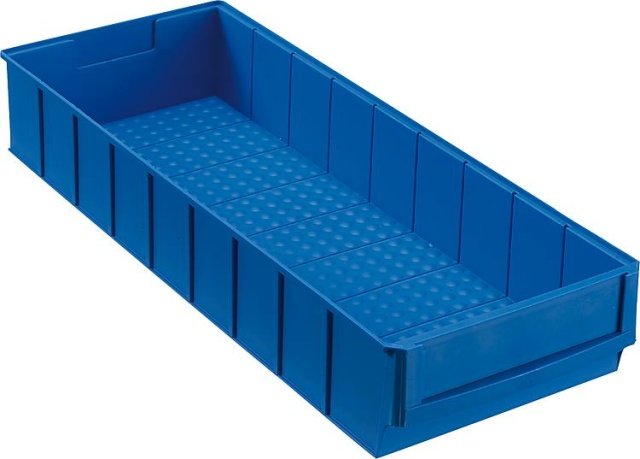 Scatola di stoccaggio Allit ProfiPlus ShelfBox 500B blu NUOVO