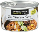 Bio Manufaktur Chilli con Carne, VPE 6 NEU
