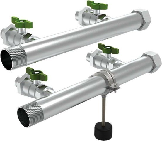 Kit de conduite dalimentation/de refoulement Grundfos DN32(11/4"") raccordement pompe/ système DN40(1 1/2"") NEUF