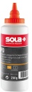 Sola gesso da montare arancione, 230 g NUOVO