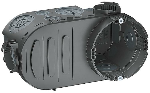 OBO UP electronics box, with device screws, airtight, UE 66-L, PU10 NEW