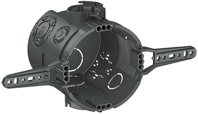 OBO UP kabeldoos, met spijkerogen, UG 66-NL, PU25 NIEUW