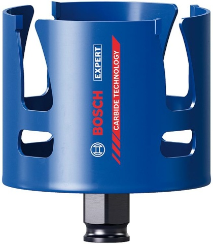 Bosch sierra de corona BOSCH® EXPERT ConstructionMaterial, con soporte PowerChange Plus Ø 80 mm, longitud de trabajo 60 mm NUEVO