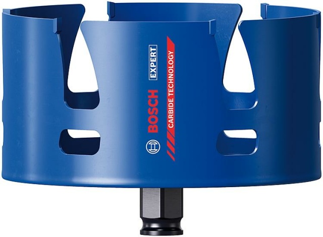 Otwornica Bosch BOSCH® EXPERT ConstructionMaterial, z uchwytem PowerChange Plus Ø 121 mm, długość robocza 60 mm NOWOŚĆ