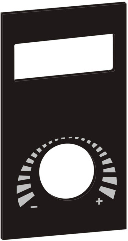 Thermokon Cache design NOVOS 3 SR P noir, BTypS NULL NOUVEAU