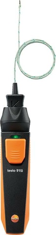 Testo Thermometer 915i mit flexiblem Fühler 0563 4915 NEU