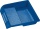 Vaschetta per vernice Westex 320 x 360 mm plastica blu NUOVO