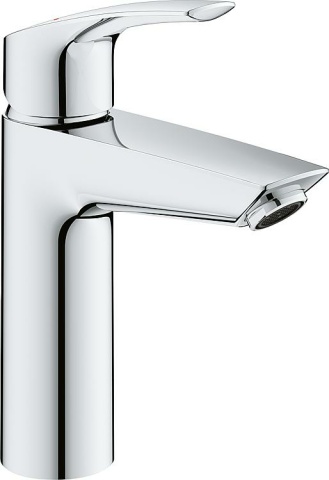 Grohe Waschtischmischer Eurosmart M-Size Ausladung 121 mm chrom Push-open Ablauf NEU