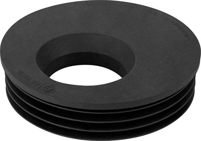 De Beer Abwasserinnenreduzierstück DN 110x50 , schwarz NEU