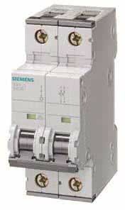 Siemens Interrupteur LS C1A,2pol,T=70,10kA 5SY4201-7 NOUVEAU