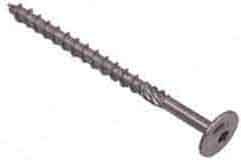 Schletter Solar wood screw with disc head 8x80, 6-round, VA 943208-080 10 metres NEW