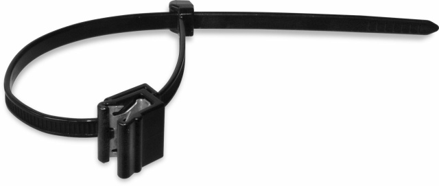 K2 Systems Cable tie w.clip-on possib. LxW: 200x4,6 mm 2002870 PU=100 pcs. NEW