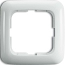 Busch-Jaeger Rahmen 1-fach aws, senk.+ waager. 2511-214 NEU